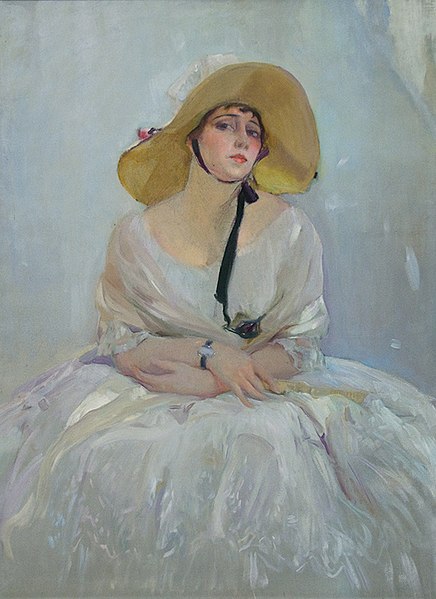 Retrato de Raquel Meller, 1918.
